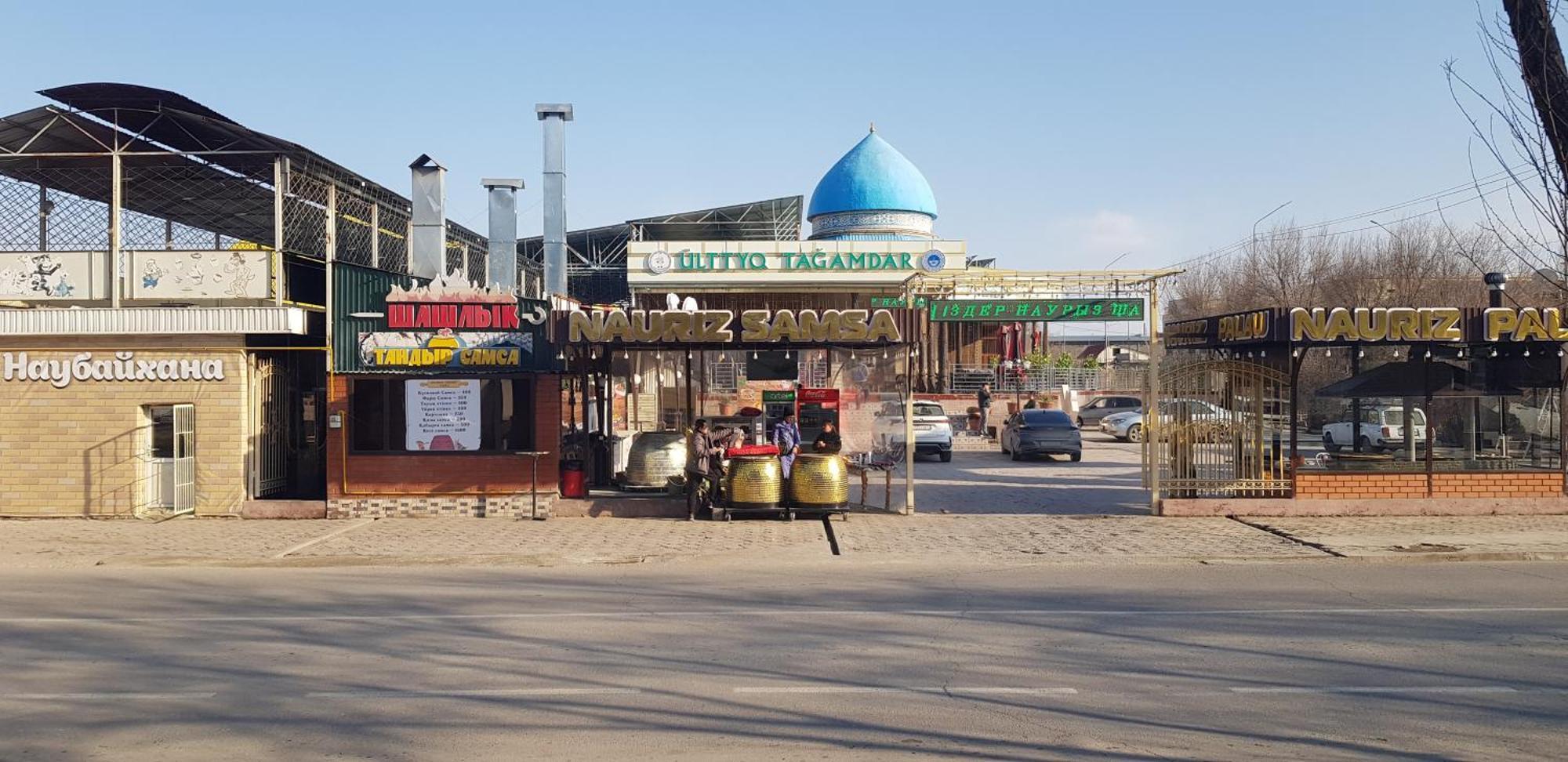 Zam-Zam Hotel Turkistan Exterior foto